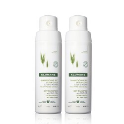 Klorane Ultra Gentle Dry Shampoo with Oat+ - Gentle Formula - Instantly Revives Hair and Eliminates Odor, Dirt, and Oils - Hypoallergenic & Vegan - Paraben & Sulfate-Free