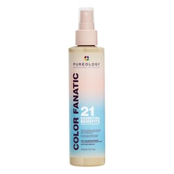 Pureology Color Fanatic Multi-Tasking Leave-In Spray - Detangling & Frizz Control, 21 Benefits for All Hair Types, Heat Protection, Infused with Coconut & Camellia Oils, Color Safe, Vegan