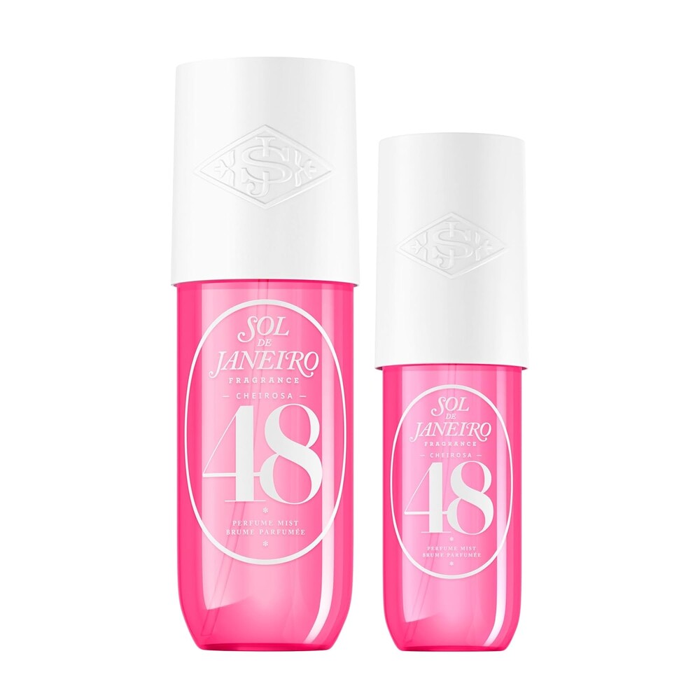 SOL DE JANEIRO Cheirosa Hair & Body Fragrance Mist Full Size and Travel Size Set - Home and Away Bundle - 8.1 & 3 fl oz Duo - Amazon Exclusive