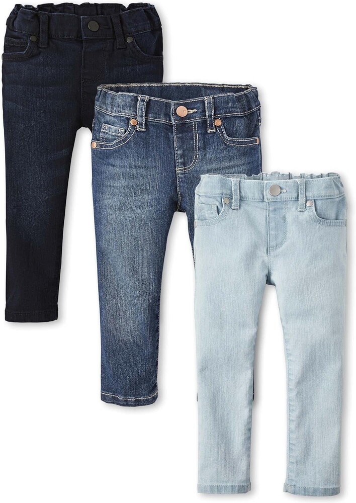 The Children's Place Baby Girls' and Toddler Skinny Jeans