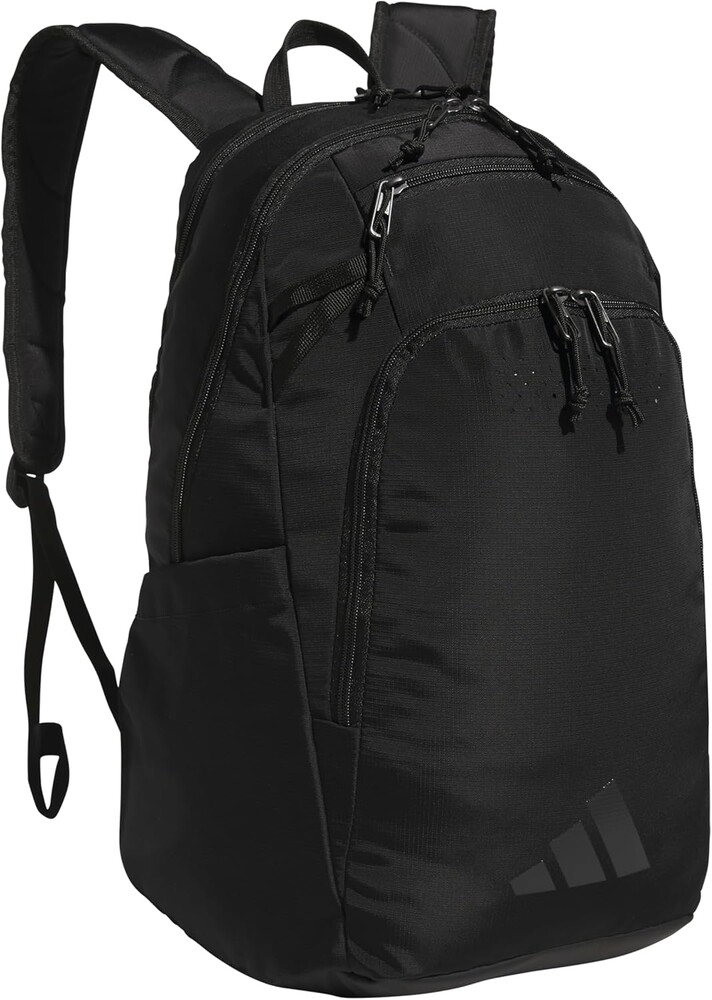 adidas Defender 5 Backpack for Sports, Gym, School and Travel, 33L, Black/Black, OSFA
