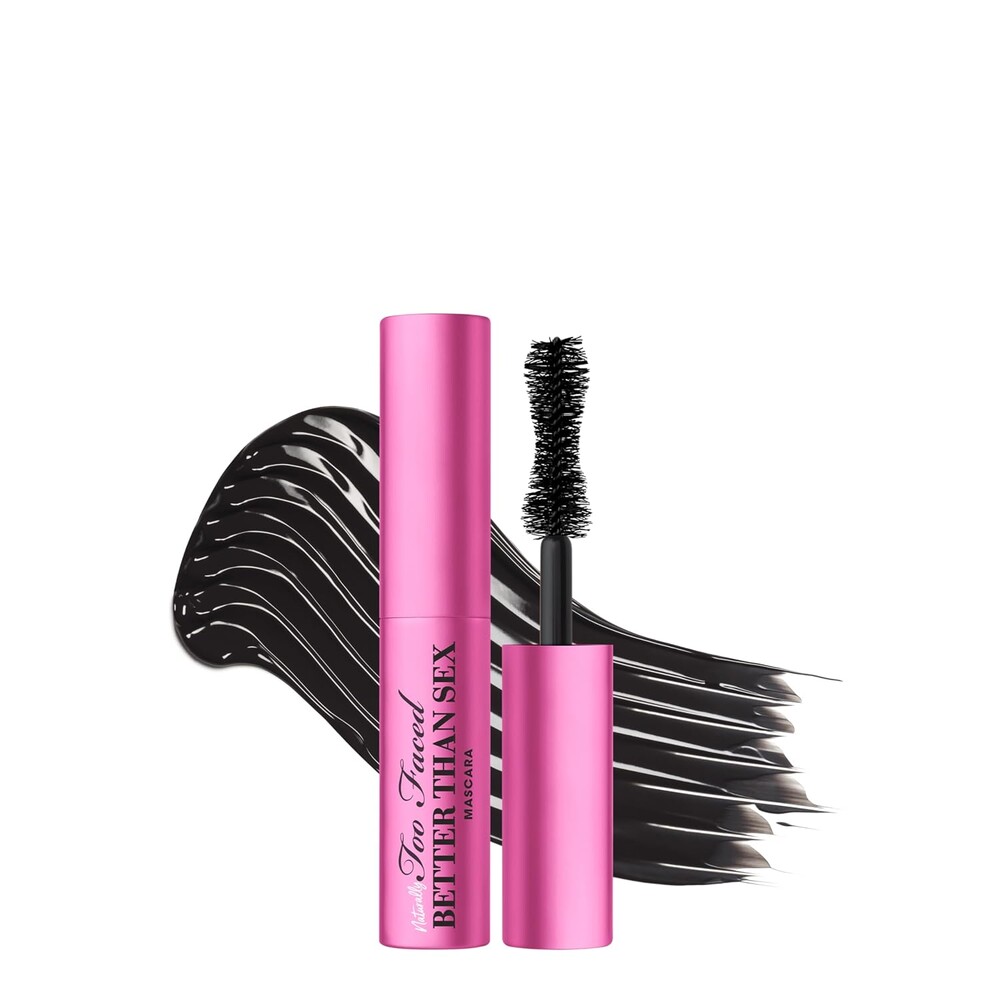 Too Faced Naturally Better Than Sex Mascara | Volumizing, Nourishing, Curling + Safe for Sensitive Eyes