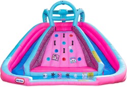 L.O.L. Surprise Inflatable River Race Water Slide with Blower