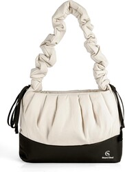 Small Puffer Shoulder Bag for Women, Lightweight Puffy Handbags with Adjustable Strap, Quilted Crossbody Bags Hobo Bag