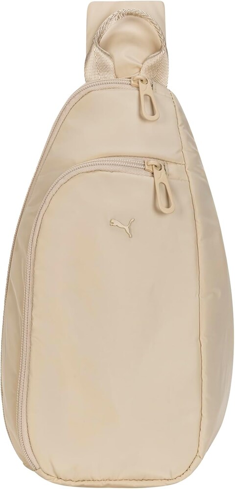 PUMA Women's Myriad Sling, Sporty Hands-Free Bag with Reversible Strap & Dual Compartments, Granola, One Size