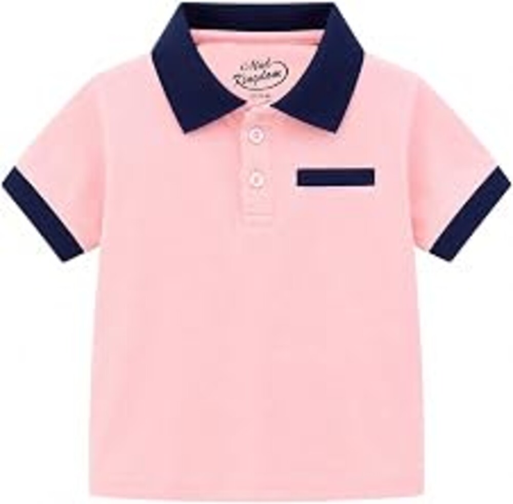 Mud Kingdom Boys Polo Shirt Short Sleeve School Uniform Pique Polo Summer