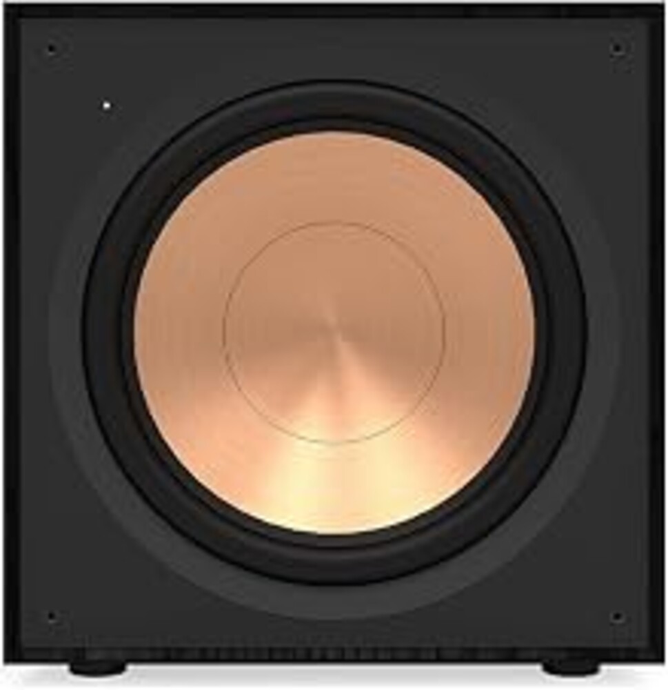 Klipsch Reference Front-Firing Subwoofer with revamped Spun-Copper thermoformed crystalline Polymer woofers