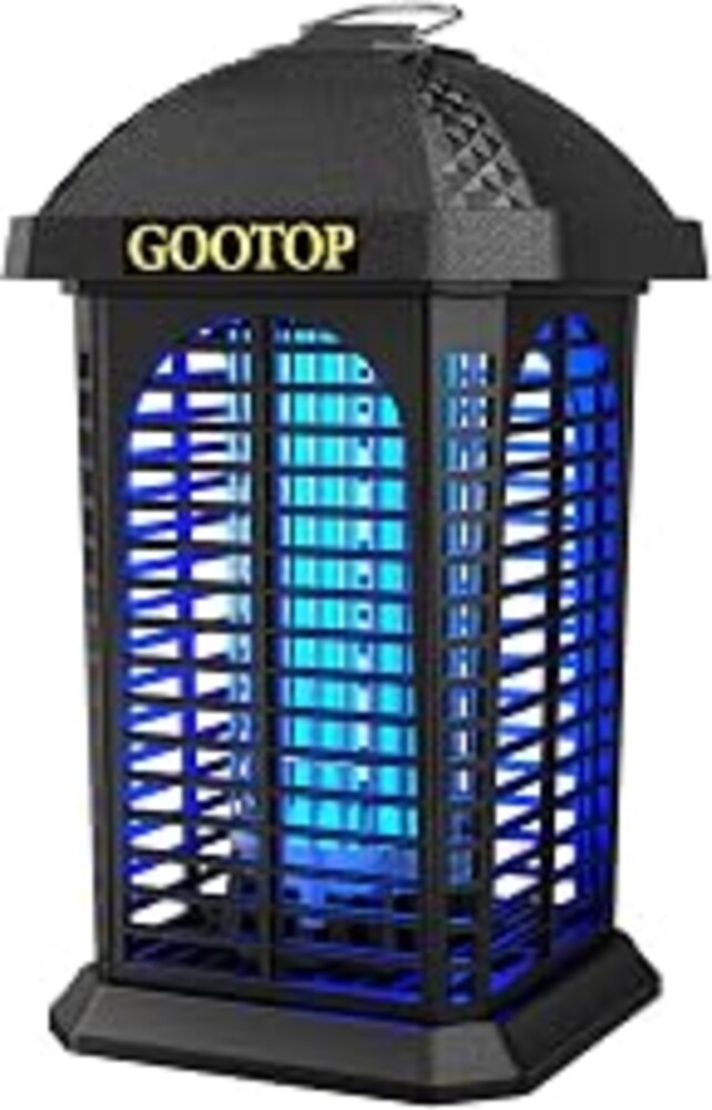 Bug Zapper Outdoor, 4200V Electric Mosquito Zapper, Bug Zapper Outdoor, Fly Traps, Fly Zapper, Mosquito Killer Indoor 3 Prong Plug, 90-130V, ABS Plastic Outer