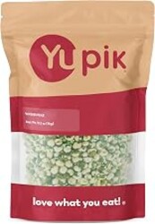Yupik Wasabi Peas, 2.2 lb – Crunchy & Spicy Roasted Green Peas with Wasabi Seasoning, Vegan & Kosher Snack