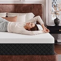 King Memory Foam Mattress, 14" Extra Firm Cooling Gel Compressed Mattress, Enhanced Spinal Support & Pressure Relief, Motion Isolation, Fiberglass-Free, CertiPUR-US Certified, 365-Night Trial