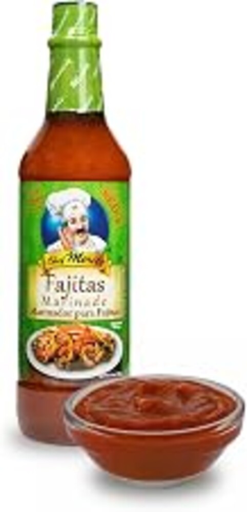 Chef Merito Fajitas Marinade 25 oz | Zesty & Smoky | Ideal for Beef, Chicken & Veggie Fajitas | Perfect for Grilling & Sautéing | Authentic Latin Flavor Since 1985