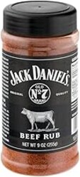 W W Wood INC Jack Daniel's Original Beef Rub 9 oz.