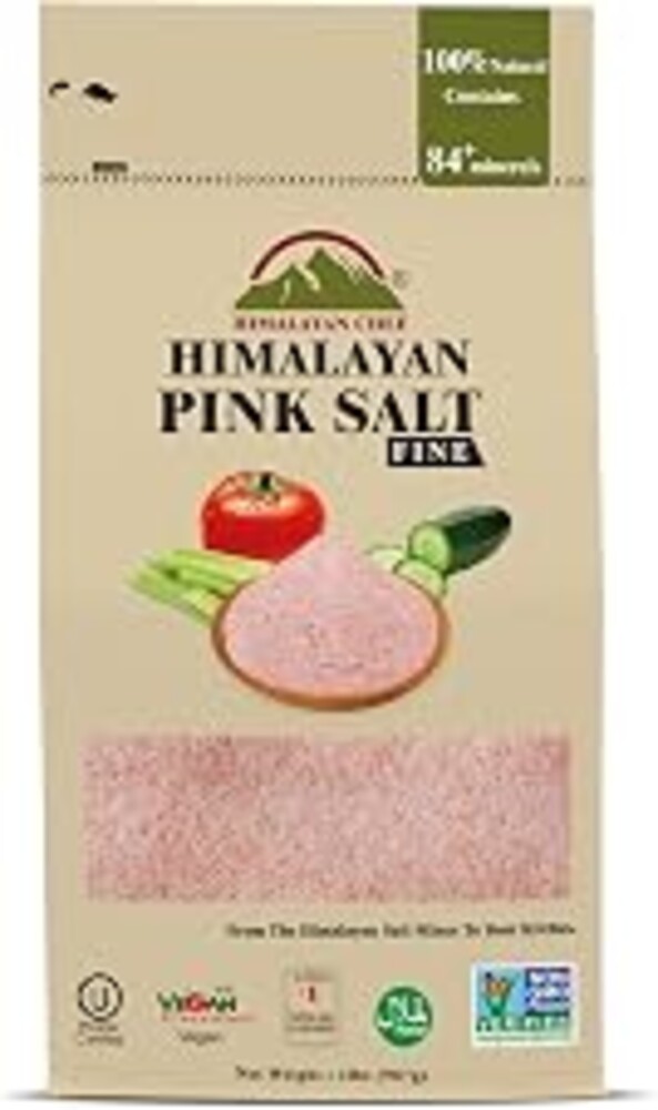 Himalayan Chef Pink Himalayan Salt, Fine Grain - 2 lbs Bag