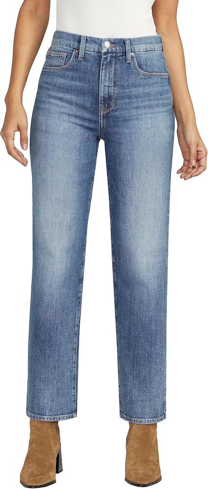 Jag Jeans Women's Rachel High Rise Relaxed Tapered Leg Jeans