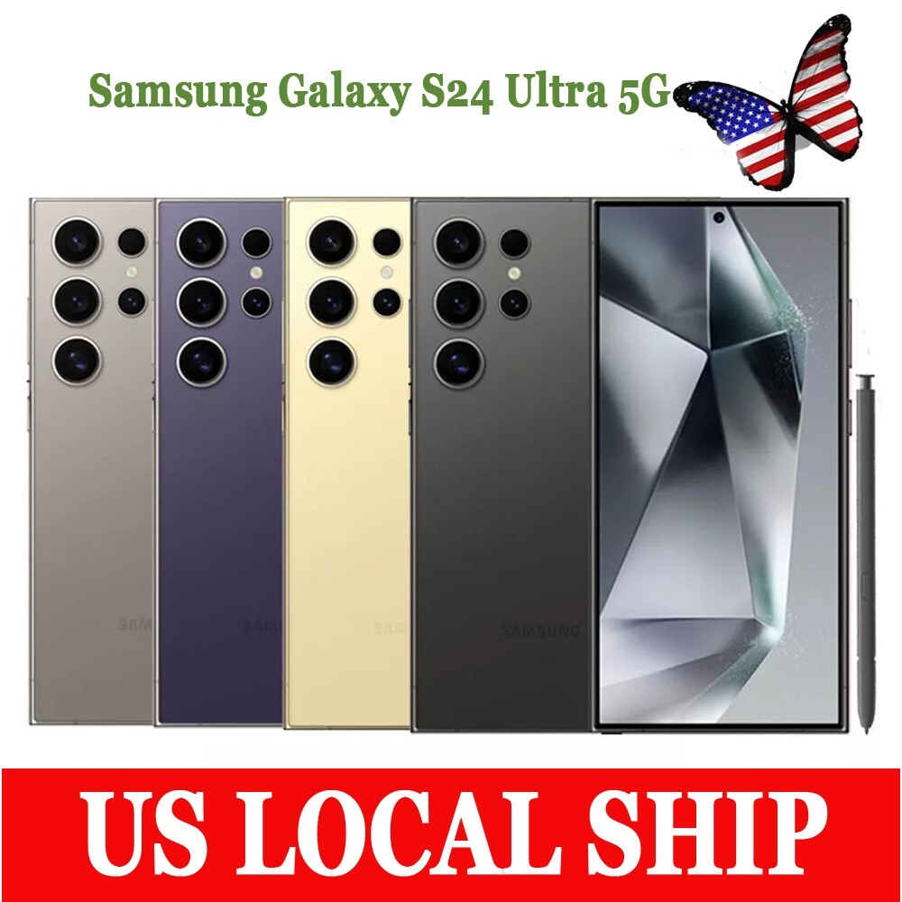 NEW-Sealed Samsung Galaxy S24 Ultra 5G S928U 256GB Factory Unlocked Smartphone