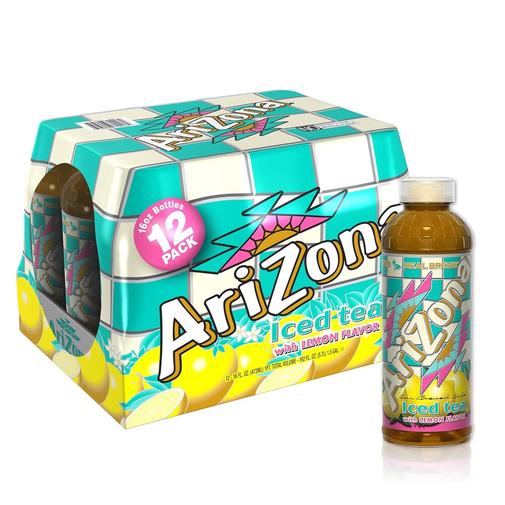 AriZona Lemon Tea - 16 Fl Oz (12 Pack)