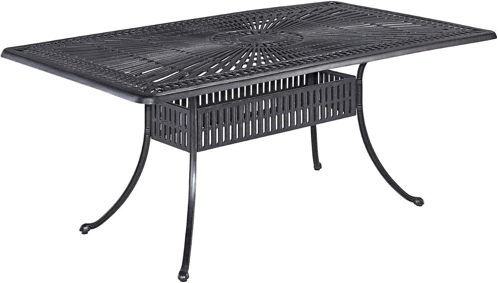 Homestyles 6660-37 Outdoor Dining Table, 72", Grey