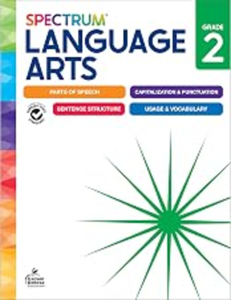 Spectrum Language Arts 2nd Grade Workbook, ELA Activity Book for Kids Ages 7-8, Parts of Speech, Sentence Structure, English Grammar, Vocabulary, Spelling, and More, Classroom or Homeschool Curriculum
