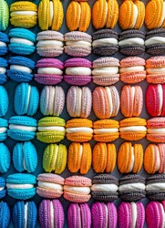 Lucky Puzzles - Rainbow Delight Cookies - 1000 Piece Jigsaw Puzzle for Adults | Vibrant Colorful Puzzle | Unique Sandwich Cookie Design | Fun and Challenging Adult Puzzle