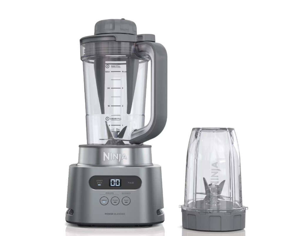 Ninja Twisti High-Speed Blender Pitcher 18oz Cup 3 Auto-iQ Presets SS150
