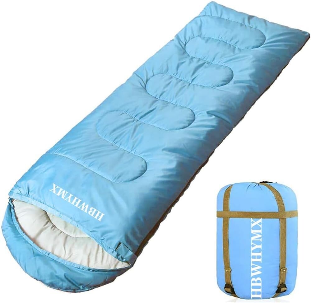 Sleeping Bags for Adults Backpacking Lightweight Waterproof- Cold Weather Sleeping Bag for Warm Camping Hiking Outdoor Travel Hunting with Camping Sleeping Bag