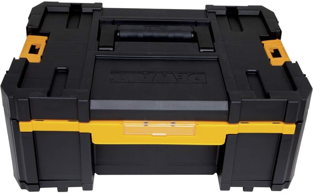 DEWALT Tool Organizer, TSTAK III, Single Deep Drawer, Heavy Duty Latches, Removable Compartments for Small Tools and Accessories (DWST17803)