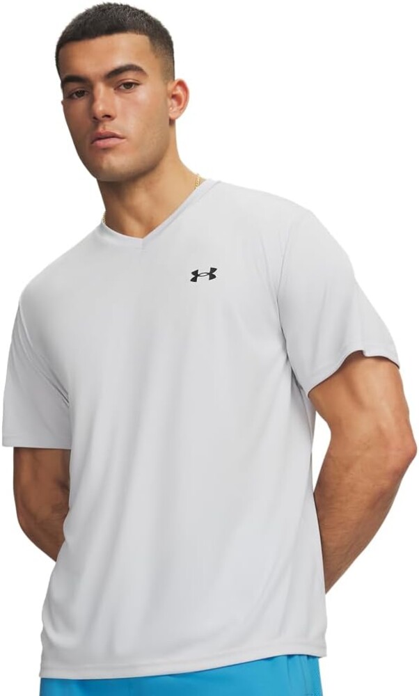 Under Armour Men's Velocity 2.0 Short Sleeve V Neck T Shirt