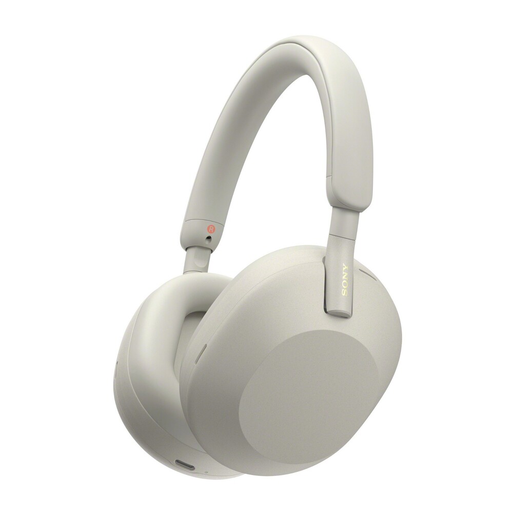 Sony WH-1000XM5 Wireless Noise Canceling Over Ear Headphones (Silver)