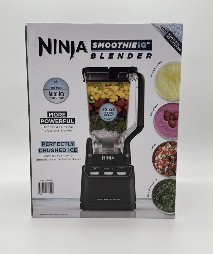 Ninja Smoothie IQ Blender NIB