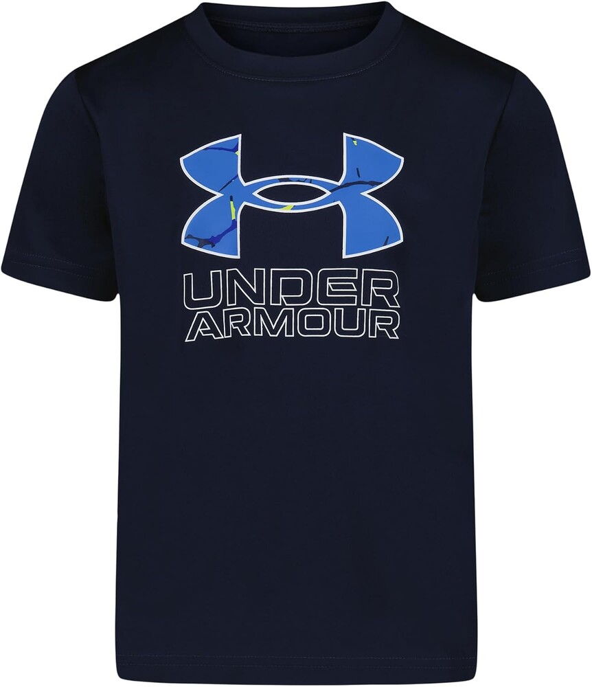 Under Armour Boys Short Sleeve Logo Graphic T-Shirt, Lightweight & Breathable, Relaxed Fit