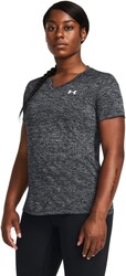 Under Armour Women's Tech Twist V Neck Short Sleeve T-Shirt