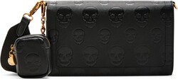 Betsey Johnson Skull Boss Wallet On A Chain