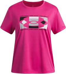 Under Armour Girls' Tech Big Logo Short Sleeve T Shirt