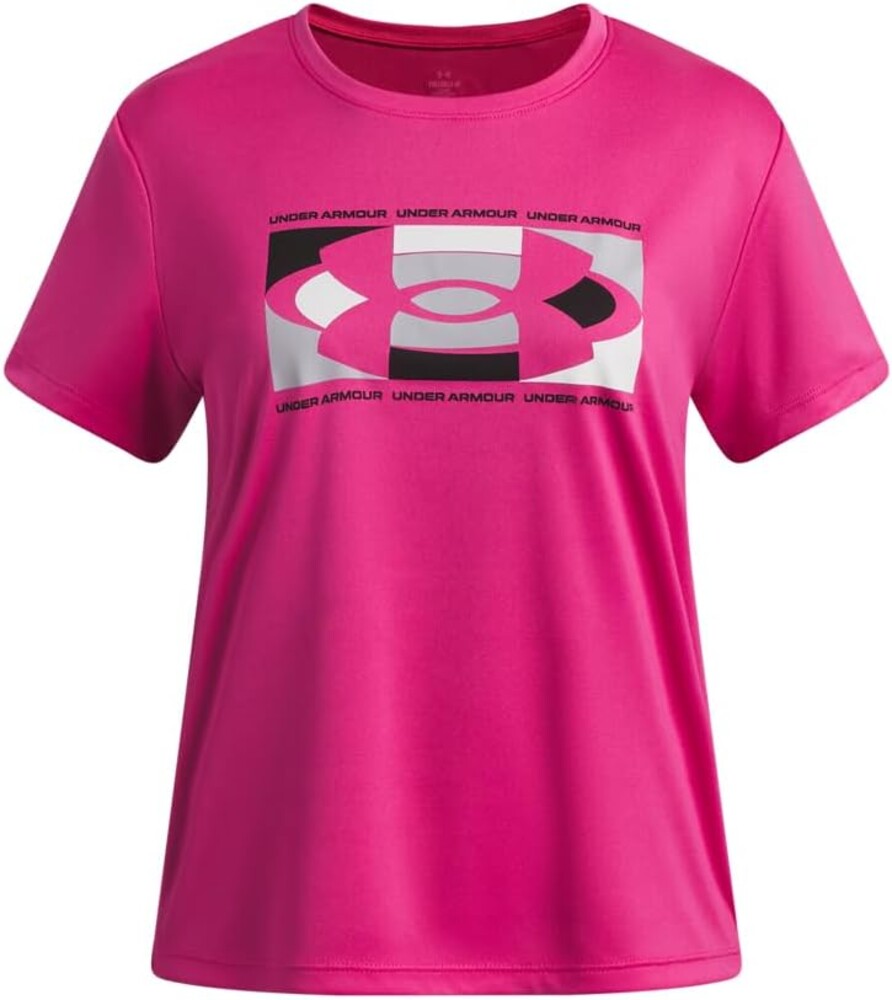 Under Armour Girls' Tech Big Logo Short Sleeve T Shirt