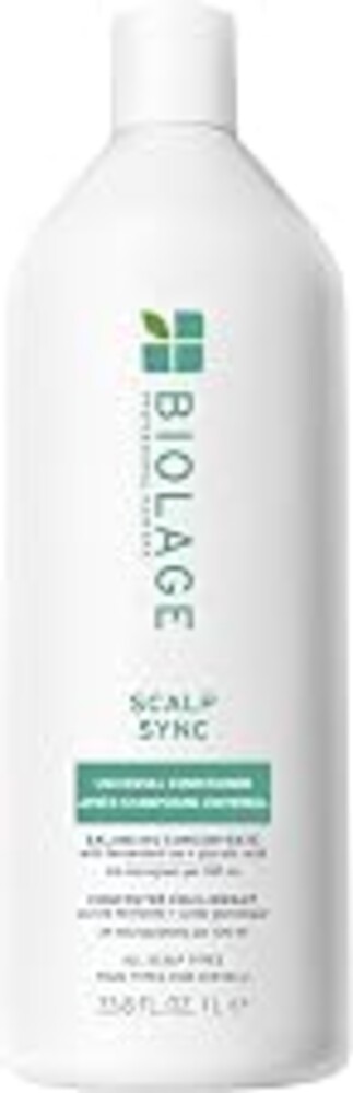 Biolage Scalp Sync Universal Conditioner - Nourishing & Hydrating for All Scalp Types, Lightweight Moisturizing & Conditioning, Fermented Tea Blend & Glycolic Acid, Vegan & Paraben-Free