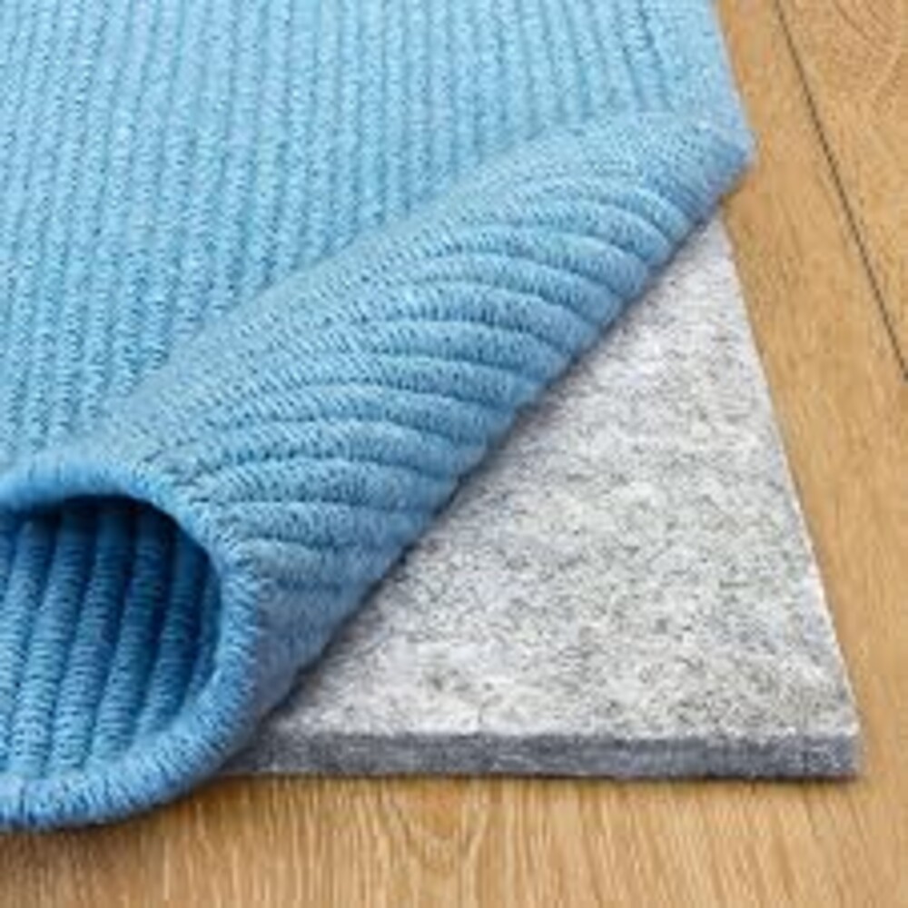 RUGPADUSA - Basics - 7'4" x 9'4" - 3/8" Thick - 100% Felt - Protective Cushioning Rug Pad - Safe for All Floors and Finishes Including Hardwoods