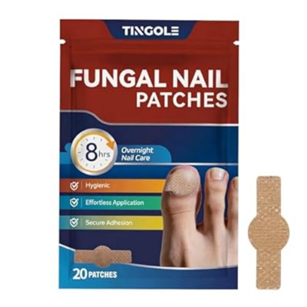 Fungal Nail Patches for Toenail Fungus Treatment Extra Strength, 8-Hour Overnight Repair for Damaged Nails, Nail Fungus Treatment for Men & Women