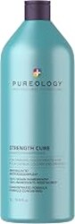 Pureology Strength Cure Shampoo - For Damaged or Color Treated Hair, Hair Repair, Reduces Damage & Seals Split Ends, Protects Color Vibrancy, Vegan & Sulfate Free