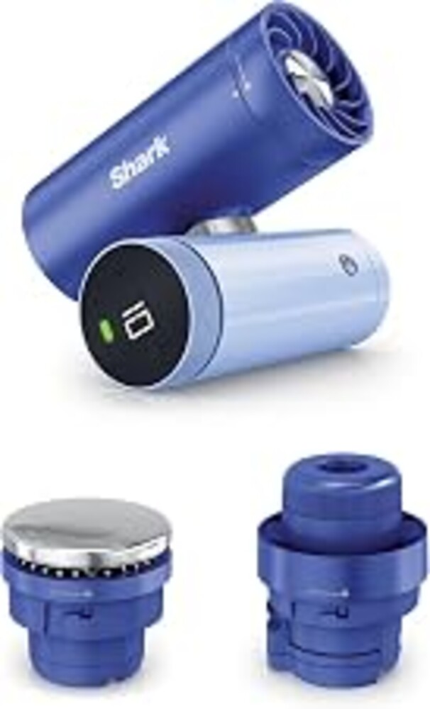 Shark ChillPill – The Only 3-in-1 Personal Cooling System with Fan, InstaChill Cooling Plate & Dry-Touch Mist – Portable, Handheld, Drops Skin Temp Up to 16°F, 10 Speeds, Haze, FA022LV