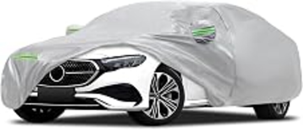 Car Cover Fit for Mercedes Benz E-Class Sedan E300 E350 E450/E43 E53 E63 AMG (2006-2026), Migaven Waterproof Full Exterior Cover Sun Rain Protection with Door Zipper