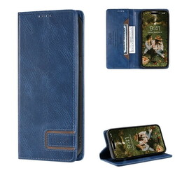 Dteck for Google Pixel 6 Pro Case Wallet with RFID Blocking Credit Card Holder, Premium PU Leather Magnetic Flip Folio Shockproof Protective Cover for Women Men,Blue