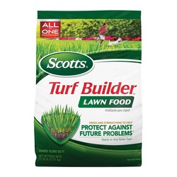 Scotts Turf Builder Lawn Food, 37.50 lbs. | Fertilizer for Grass, For All Grass Types, Covers 15,000 sq. ft.