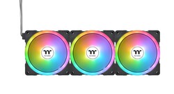 Thermaltake 16cm SWAFAN EX12 ARGB White Computer Fan, 5.4W, 50 CFM, 23dB, Compatible with Desktop, Laptop