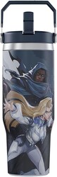 Marvel Rivals Cloak and Dagger Tumbler with Lid, 30 Oz, Stainless Steel