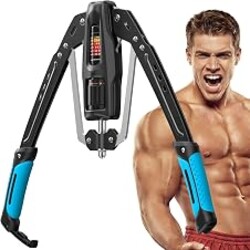 Merach Twister Arm Trainer, 22-440lb Hydraulic Power, Adjustable Home Chest Expander, Shoulder Muscle Training Fitness Equipment, Arm Enhanced Exercise Strengthener