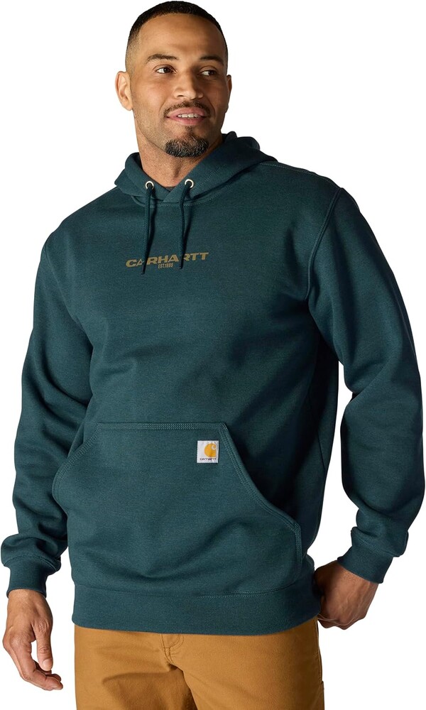Carhartt Men's Rain Defender Loose Fit Midweight 1889 Graphic Sweatshirt