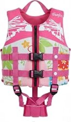Boglia Kids Swim Vest Toddler Float Jacket for Child Boys and Girls 20-30-40-50-60-70-80Lbs with Adjustable Safety Strap