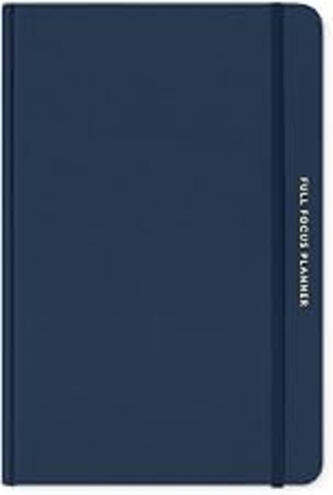Full Focus Navy Linen Planner by Michael Hyatt - The #1 Daily Planner to Increase Focus, Eliminate Overwhelm, and Achieve Your Biggest Goals - Hardcover