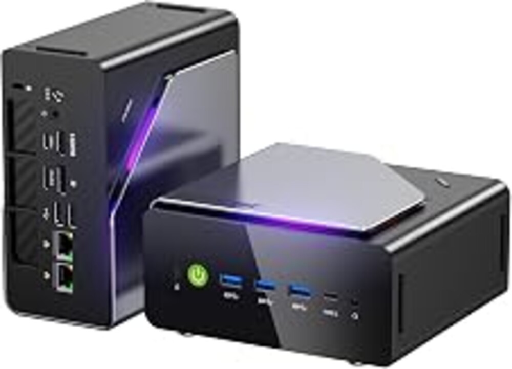 GMKtec K15 Mini PC AI Ultra 5 125U (up to 4.3GHz) 32GB DDR5 (16GB*2) 1TB PCIe 4.0 SSD Gaming Mini Computer, 3X M.2 Expansion Slots, Oculink, Quad Screen 8K Display