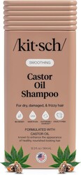 Kitsch Smoothing Castor Oil Liquid Shampoo – Nourishing Hair Shampoo for Women & Men – Smooths Dry, Damaged & Frizzy Hair – Clean, Bio-Based, Color-Safe Hair Care, Made in USA – 12.3 oz